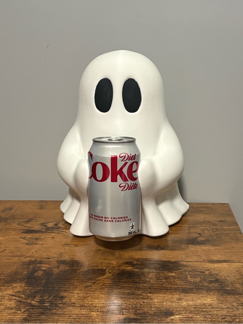 Ghost Table Decor Party Figurine - Holds any pop can!
